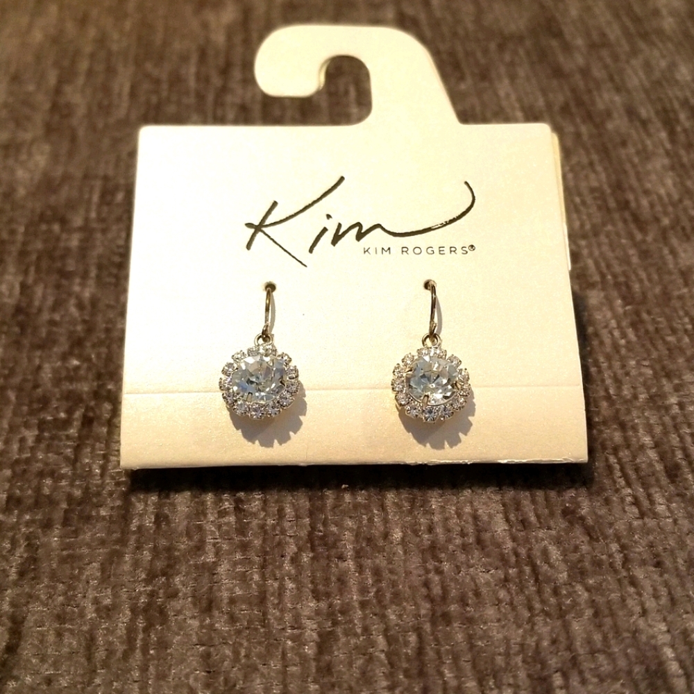 Rhinestone earrings